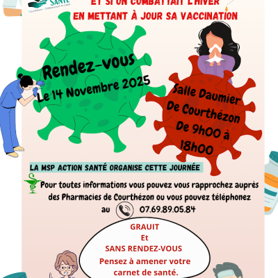 Vaccination contre la grippe et contre le Covid